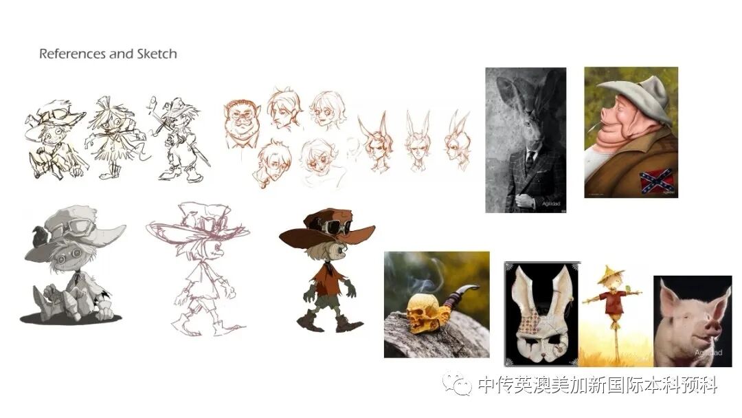 “艺·述”--动漫与数字媒体专业：2021级1+3英澳美加新国际预科毕业作品展